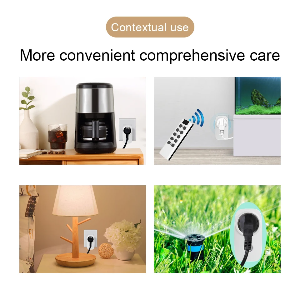 Беспроводной Выключатель с дистанционным управлением 433 МГц В переменного тока |