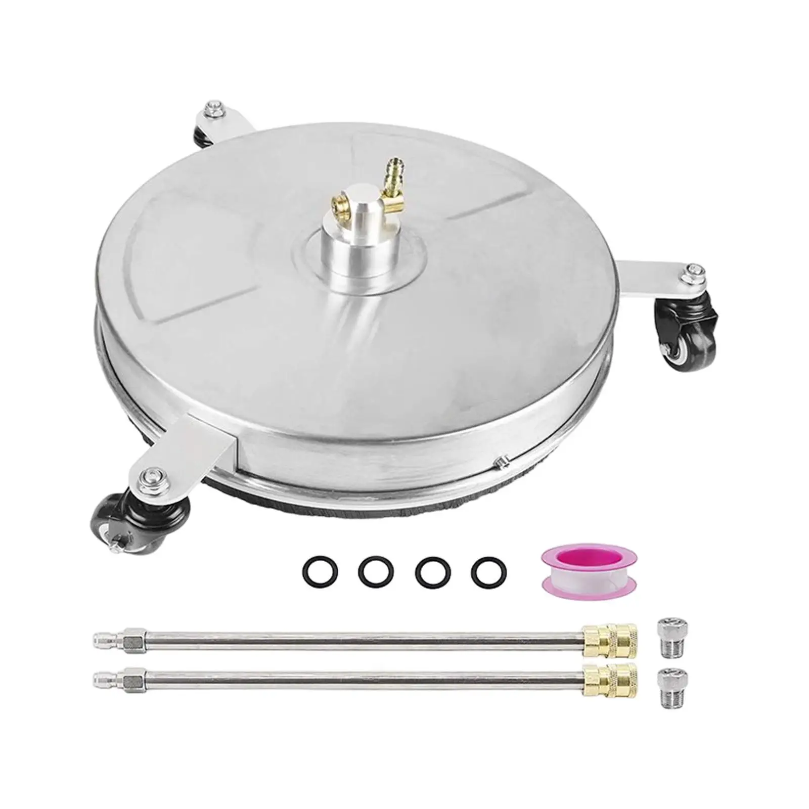 

High Pressure Washer Flat Surface Cleaner with Extension pole for Cleaning