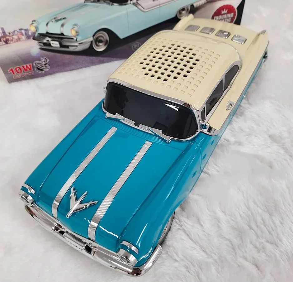 Классическая Bluetooth-Колонка Pontiac в форме автомобиля аудио TF-карта USB-накопитель