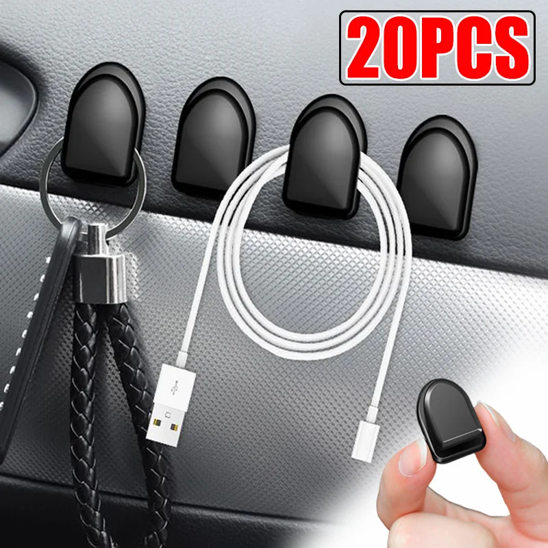 

20 шт., автомобильный крючок-вешалка для масок