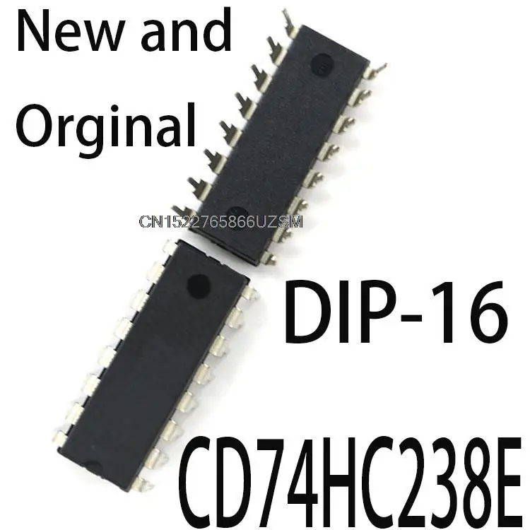 

Новые и оригинальные DIP-16 SN74HC238N DIP16 74HC238N 74HC238 DIP HC238 CD74HC238E, 5 шт.