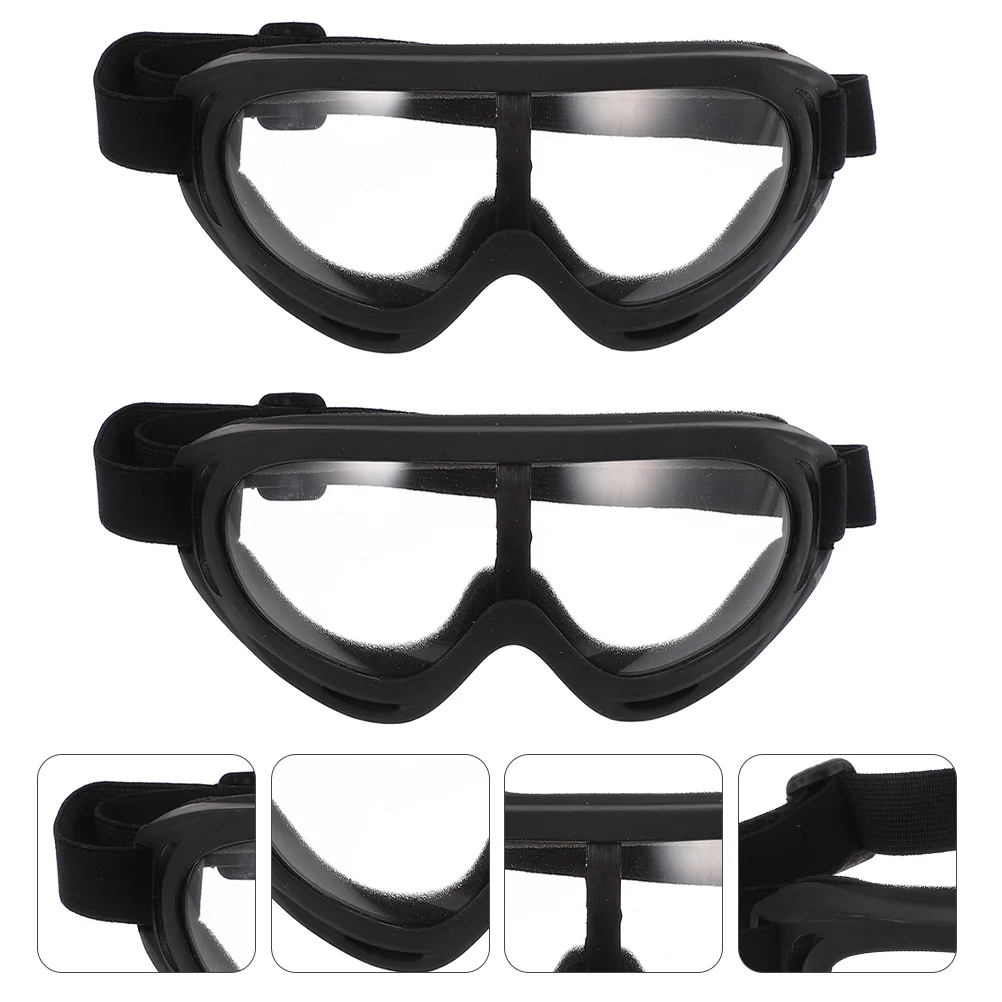 

2pcs Riding Goggles Motorcycle Windshield Protective Eye Glasses for Women