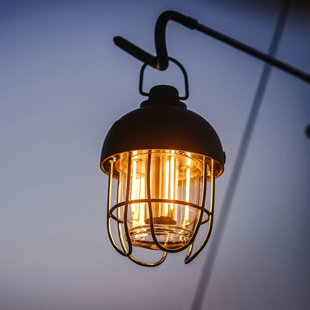 

Винтажные светодиодные уличные фонари, перезаряжаемые на 4500 мАч, металлические подвесные фонари для кемпинга, водонепроницаемые портативн...