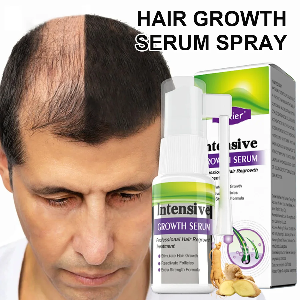 

Hair Growth Serum Spray Promote Hair Regrowth Hair Loss Preventation Repair Damaged Intensive Hair Growth Essence