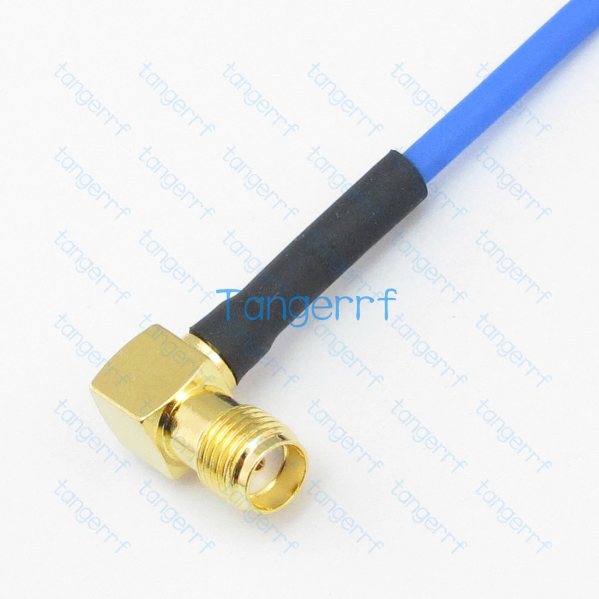 Фото Штекер SMA к гнезду под прямым углом SMA RG405 .086 Полугибкий коаксиальный коаксиальный кабель RF 50 Ом Высокое качество Tangerrf №2