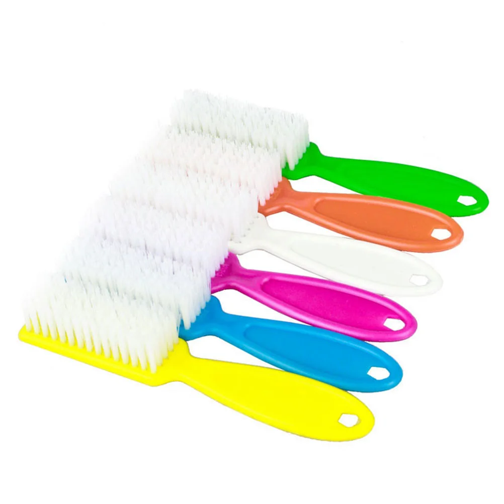 

4pcs Nail Brush Durable Handle Nail Scrubbing Brush Cleaning Brush for Nail Home Salon
