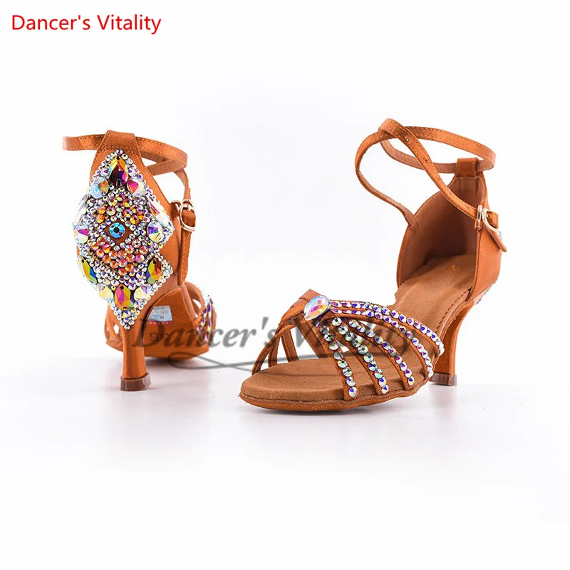 

Latin Dance Shoes Women Adult Latin Dancing Performance Shoes Rumba Chacha Tango Ballroom Latin Dance Wear Shoes