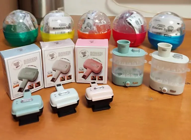 J.DREAM Kawaii Gashapon Toffy Кухонный отпариватель Миниатюрная фигурка Милая Гача Аниме