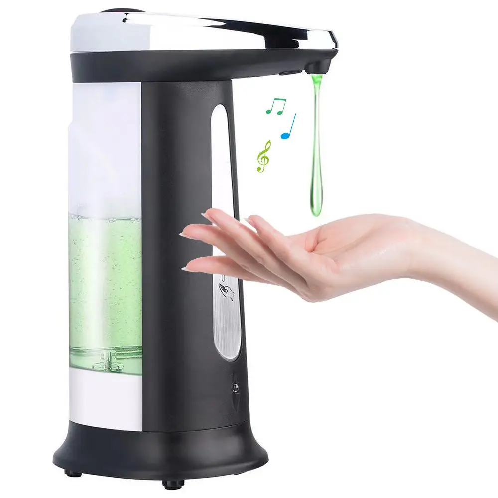 

Automatic Liquid Soap Dispenser 400Ml Smart Touchless Infrared Motion Sensor Sanitizer Dispensador for Kitchen Bathroom Washroom