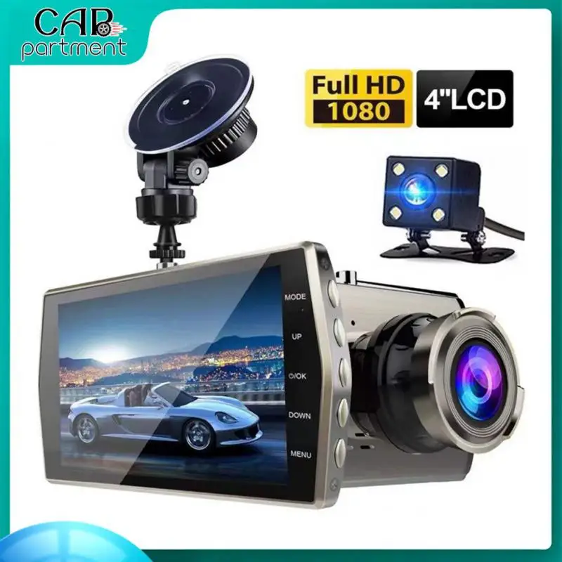 

4-дюймовый видеорегистратор ночной портативный видеорегистратор практичный видеорегистратор автомобильные аксессуары Ips широкий угол обз...