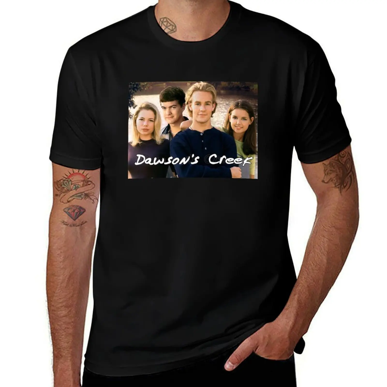 Фото Футболка Dawson's Creek с оригинальным графическим принтом №1