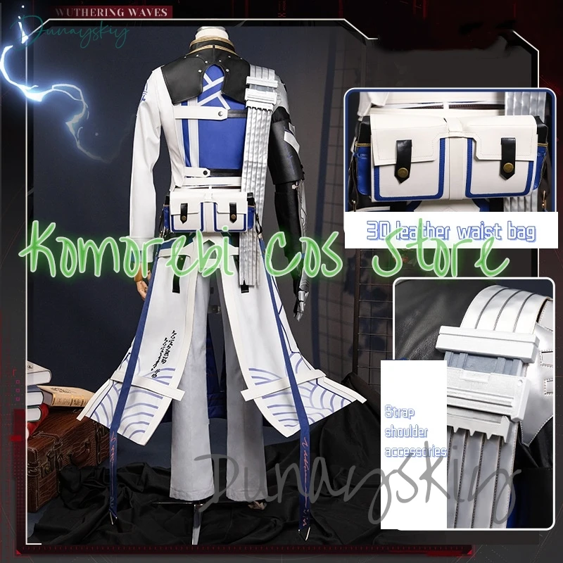 Новинка 2024 карнавальный костюм Wuthering Waves XiangLiYao/Konli/Xiao Wang для Хэллоуина Рождества
