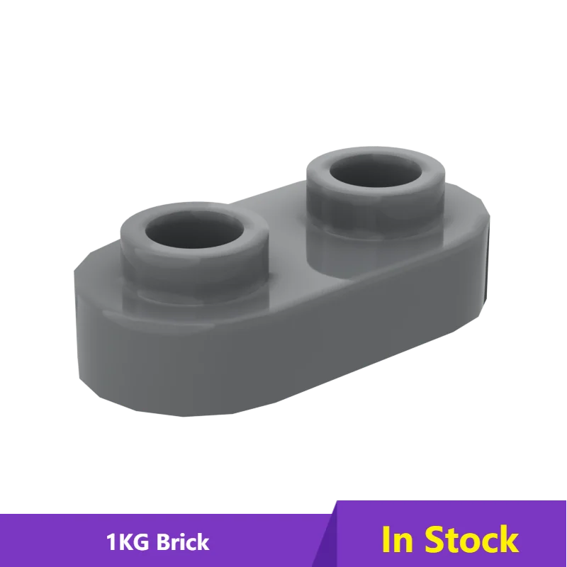 

1KG 3600PCS MOC Parts 35480 Plate 1 X 2 Rounded with 2 Open Studsr Compatible Brick DIY Assmble Building Block Particle Kid Toy