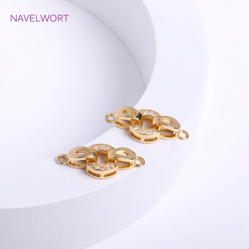 

Trendy 18K Gold Plated Round Pearl Clasps Fastener For Bracelet Necklace Making Fittings,DIY Jewellery Making Supplies Wholesale