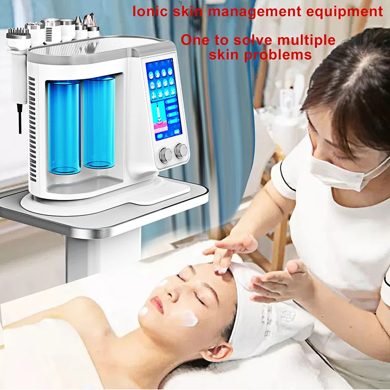 

2023 New Product 7 in 1 Hydra Micro Dermabrasion Machine Facial Peel Skin Tightening Bubbles Hydrofacial Machine For Spa Use