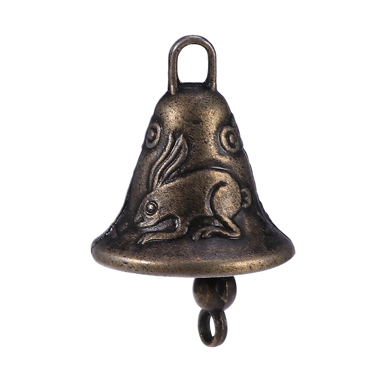

11 Pcs Embellishments Crafting Bells Chinese Decor Country Jewelry Bronze Little