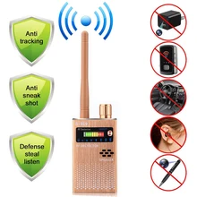 RF Signal Hidden Camera Detector Professional audio Signal GSM Bug GPS Tracker Wireless Finder Spy Device Detect