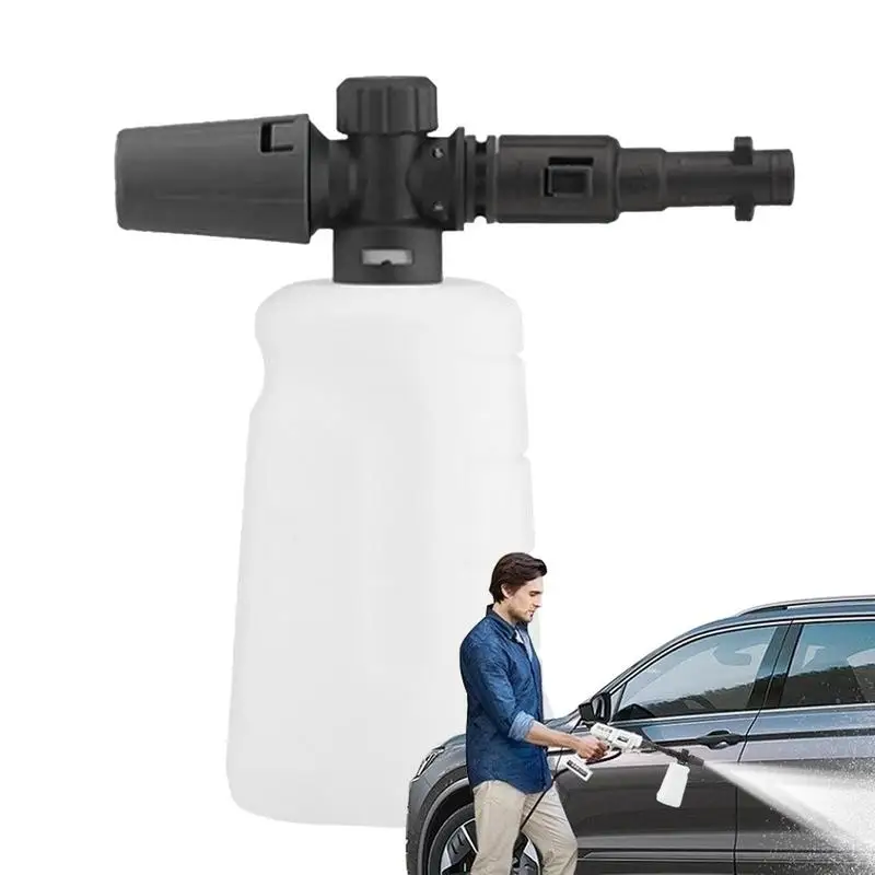 

Hand Pump Foam Sprayer 24.6OZ Pressure Hose Nozzle FoamGun Car Foam Wash Snow Foam LanceNozzle Jet SprayGun For Car Washing