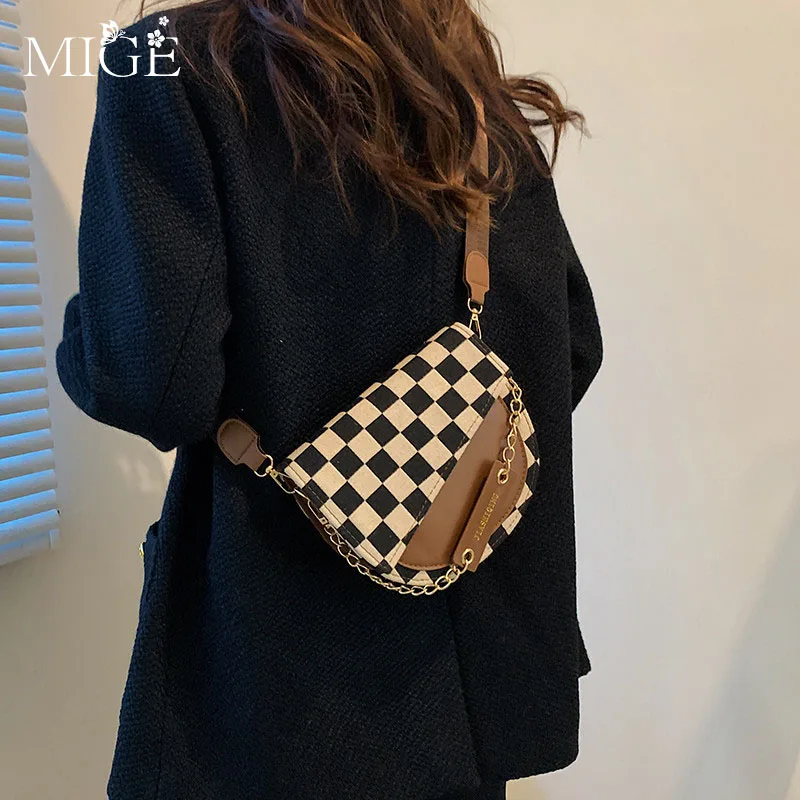 Модная женская маленькая сумка через плечо из искусственной кожи Дамская