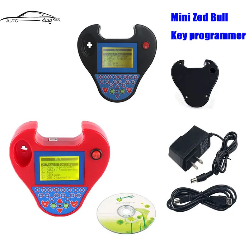 

Высококачественный Мини-транспондер Zed Bull V5.08, многоязычный смарт-чип, без точек, CNP, бесплатный автомобильный программатор ключей, OBD2, диагн...