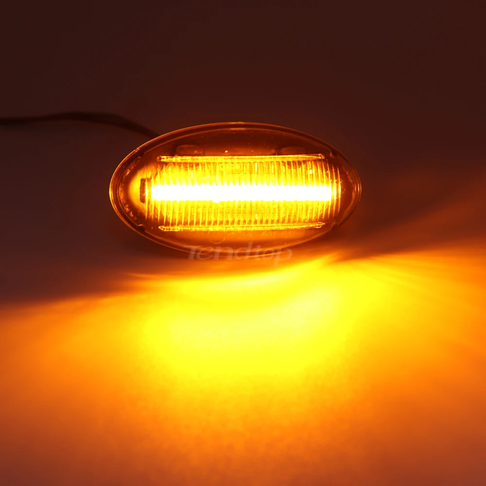 Динамический автомобильный боковой габаритный фонарь для Peugot 107 307 407 607 Citroen C3 C4 C5