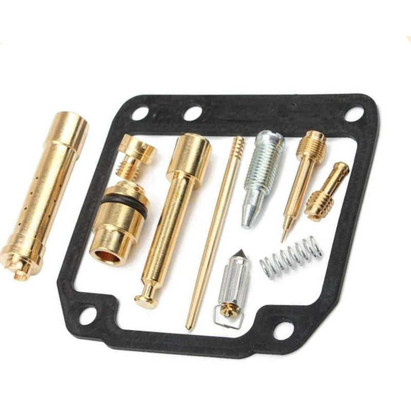 Ремкомплект карбюратора струйный игольчатый поплавковый клапан пилотный винт