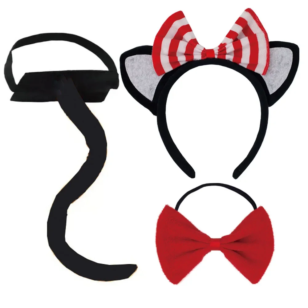 Костюм кошки цилиндр с ушками животных повязка на голову юбка-пачка