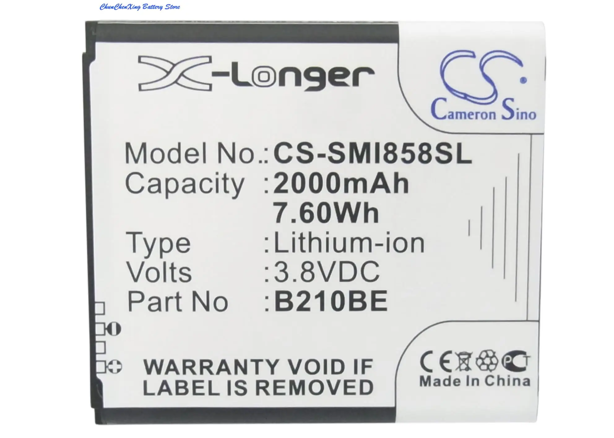 

Аккумулятор GreenBattery 2000 мАч B210BC, B210BE, B210BU для Samsung Galaxy Core Advance, GT-i8580, SHW-M570, SHW-M570K, SHW-M570S