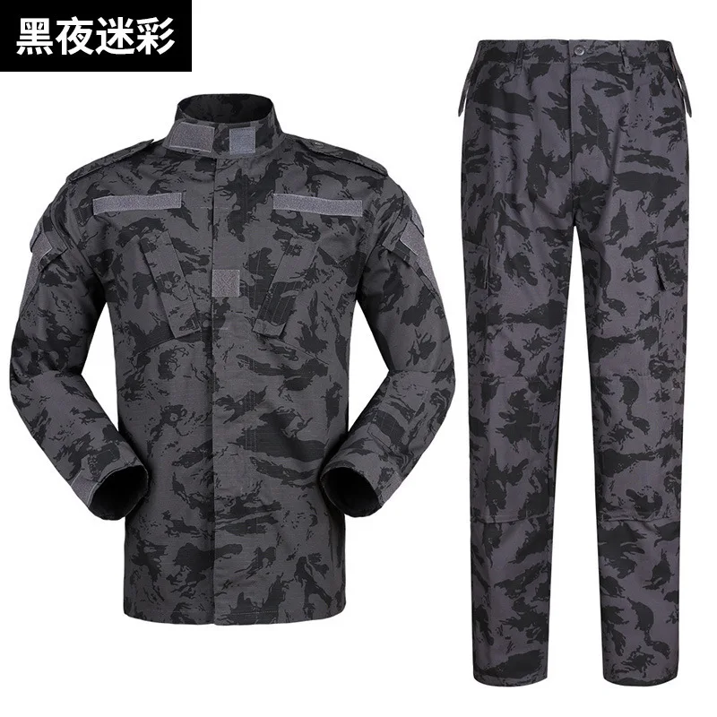

ACU Camouflage Training Uniform CP Mens Real CS Tactical Special Forces Training Uniform Jungle Desert Camo Military Uniform