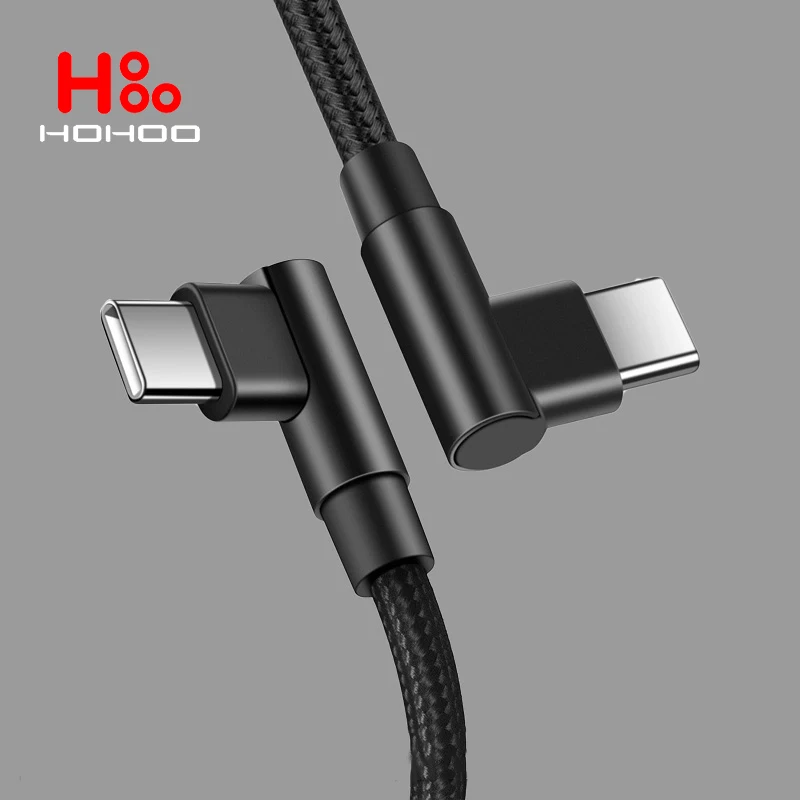 100 Вт USB C Линия 90 градусов для iPhone 15 16 Pro Max iPad MacBook Xiaomi 14 13 12 11 Redmi K80 70 60 50 40 Nota 11T Huawei P70