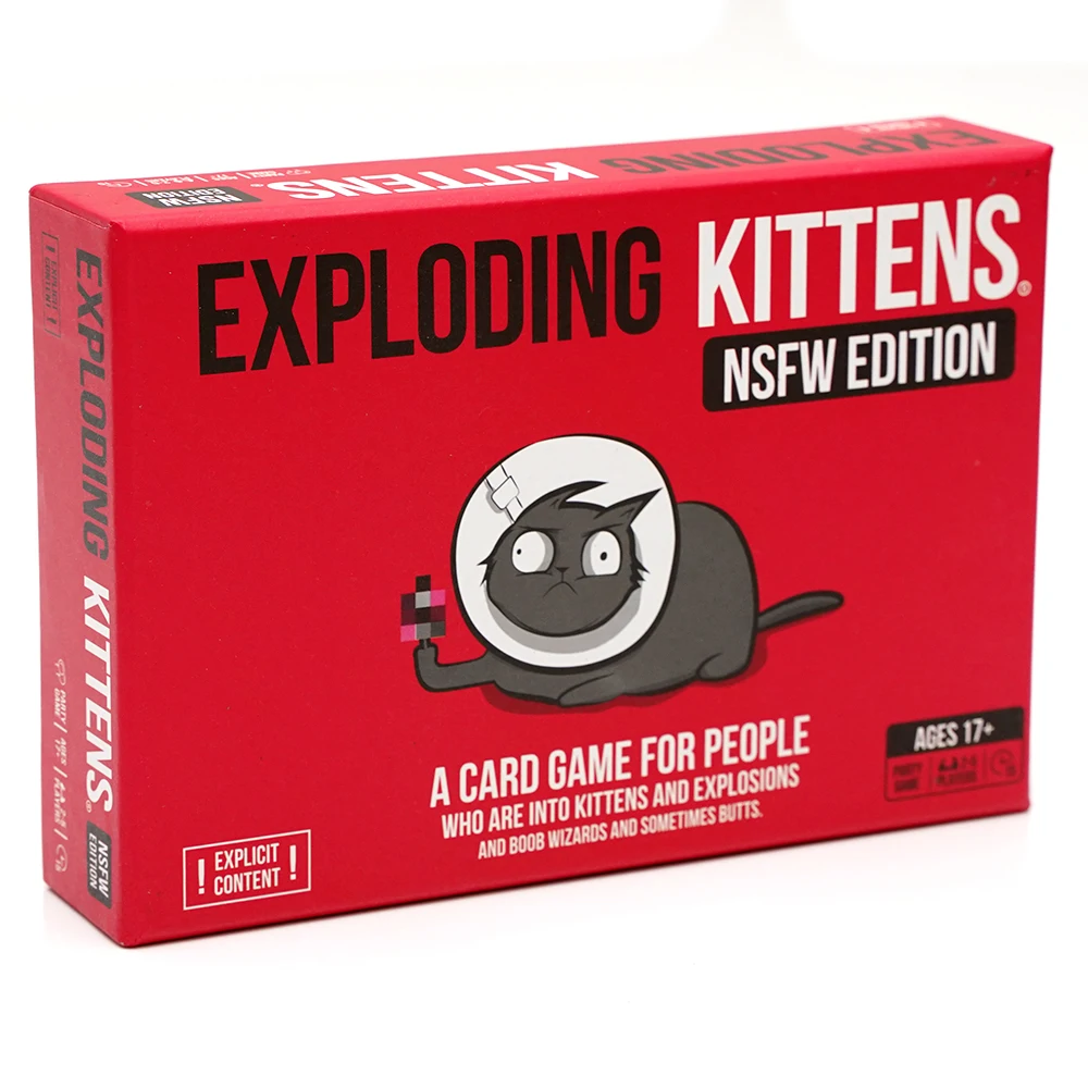 NSFW Edition Exploding Kittens Card Games