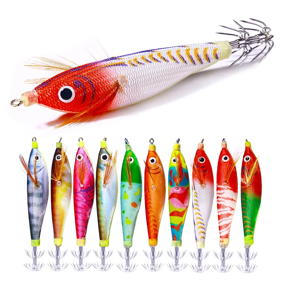 

Приманка HENGJIA для джиггинга, 10 г, 10 см, 1 шт.