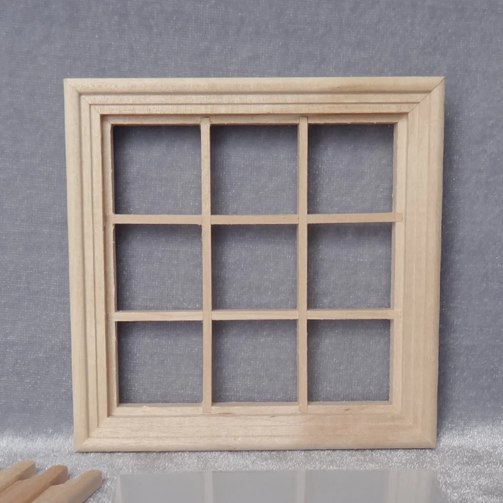 

1/12 Scale Miniatures Wooden Sledding For DIY Miniature Building Kit Decoration Ornament