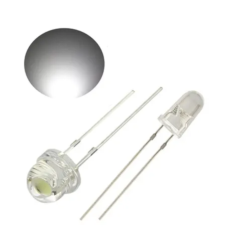 Светодиодные лампочки OUMURUI  DC5V/12V белые, красные, зелёные, синие, жёлтые 10 шт.