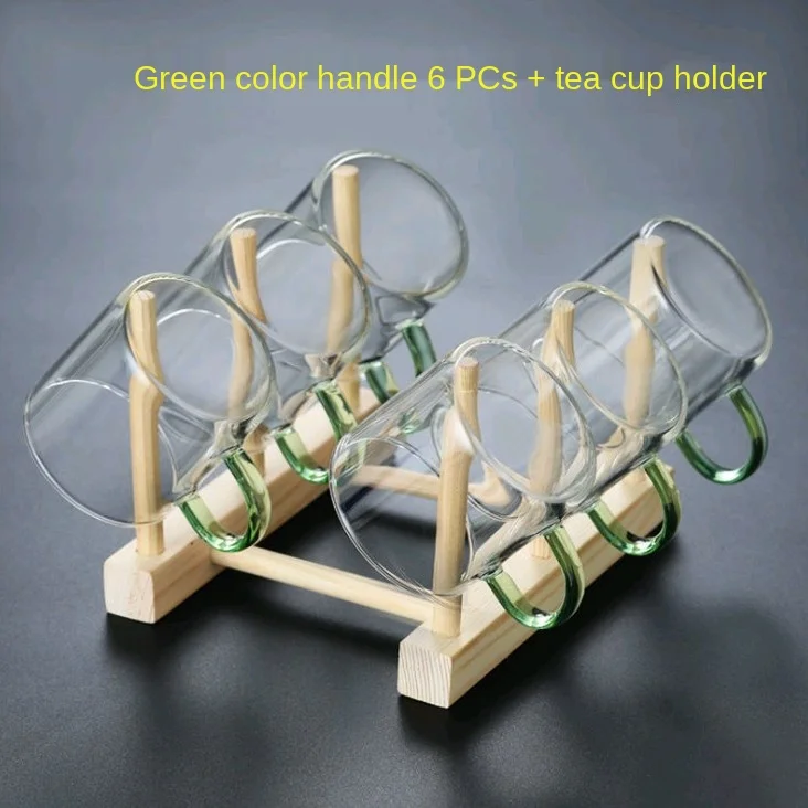 

Термостойкая стеклянная чашка, 100 мл, чашки для пива, кофе, воды, прозрачная чашка, оптовая продажа, стеклянный набор для напитков, кружка для ...