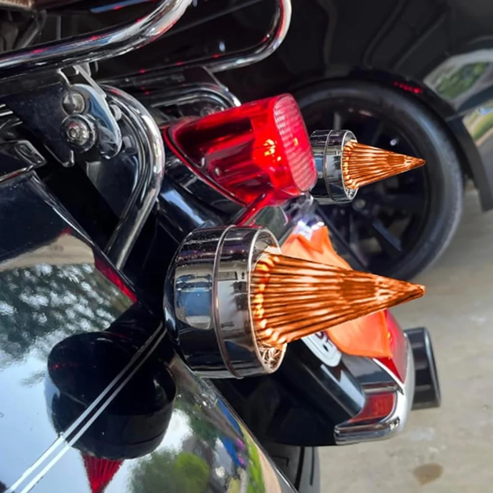 Крышка объектива указателя поворота Smoke Bomb для Touring Road Glide 3-1/4 дюйма плоский