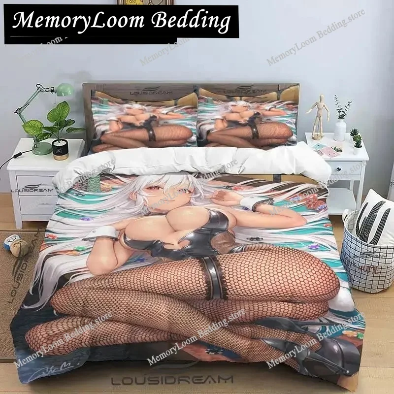 

Комплект постельного белья Kawaii Girl Art Hentai Twin Queen