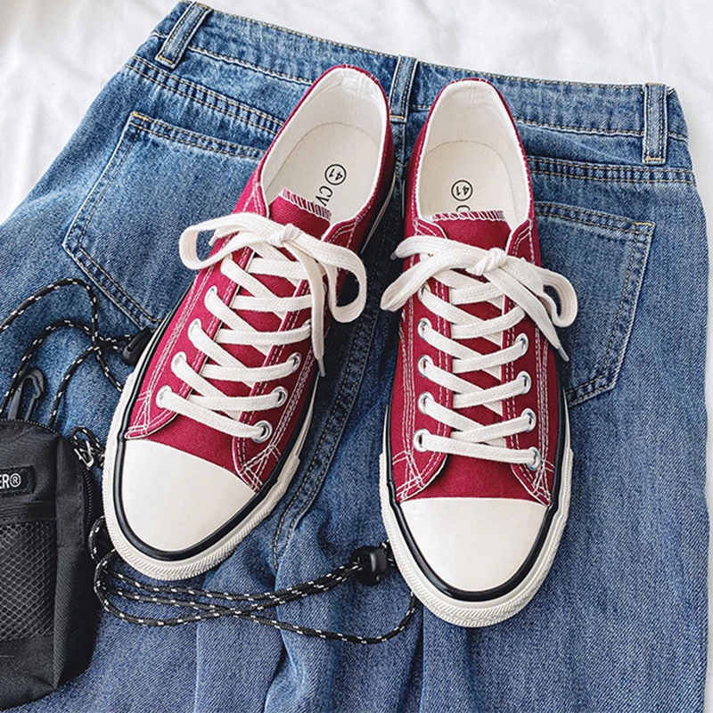 Мужские текстильные туфли дышащие полуботинки на плоской подошве со шнуровкой