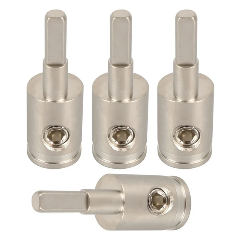 4 шт. автомобильные клеммы для аудио-кабеля 4-8 калибра