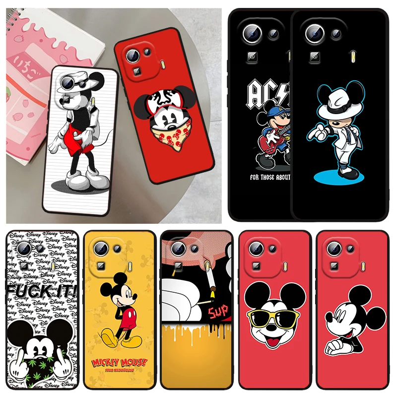 

Mickey Mouse Music Dance For Xiaomi Mi 12 12X 11T 11 11i 10i 10T 10S Note 10 9T 9 SE Lite Ultra Pro 5G Capa Black Phone Case