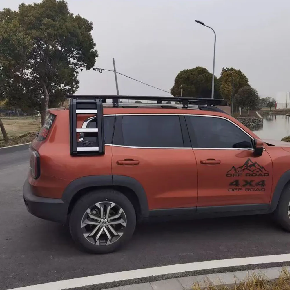 Складная лестница для Great Wall Haval DARGO 2020-2023 из алюминиевого сплава