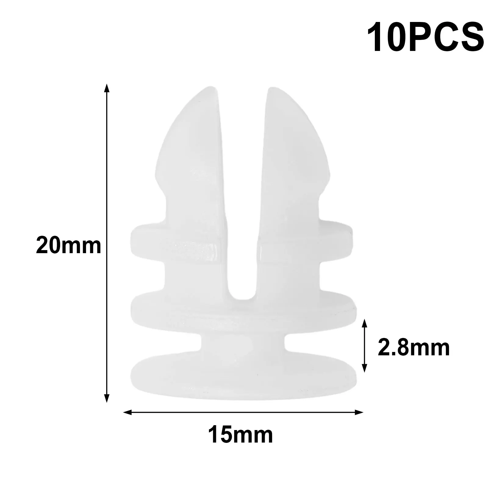 Зажимы РАЗЪЕМЫ Заклепки 10шт ABS Замена 092696 -00-B Автомобильные аксессуары COWL &amp LUGGAGE