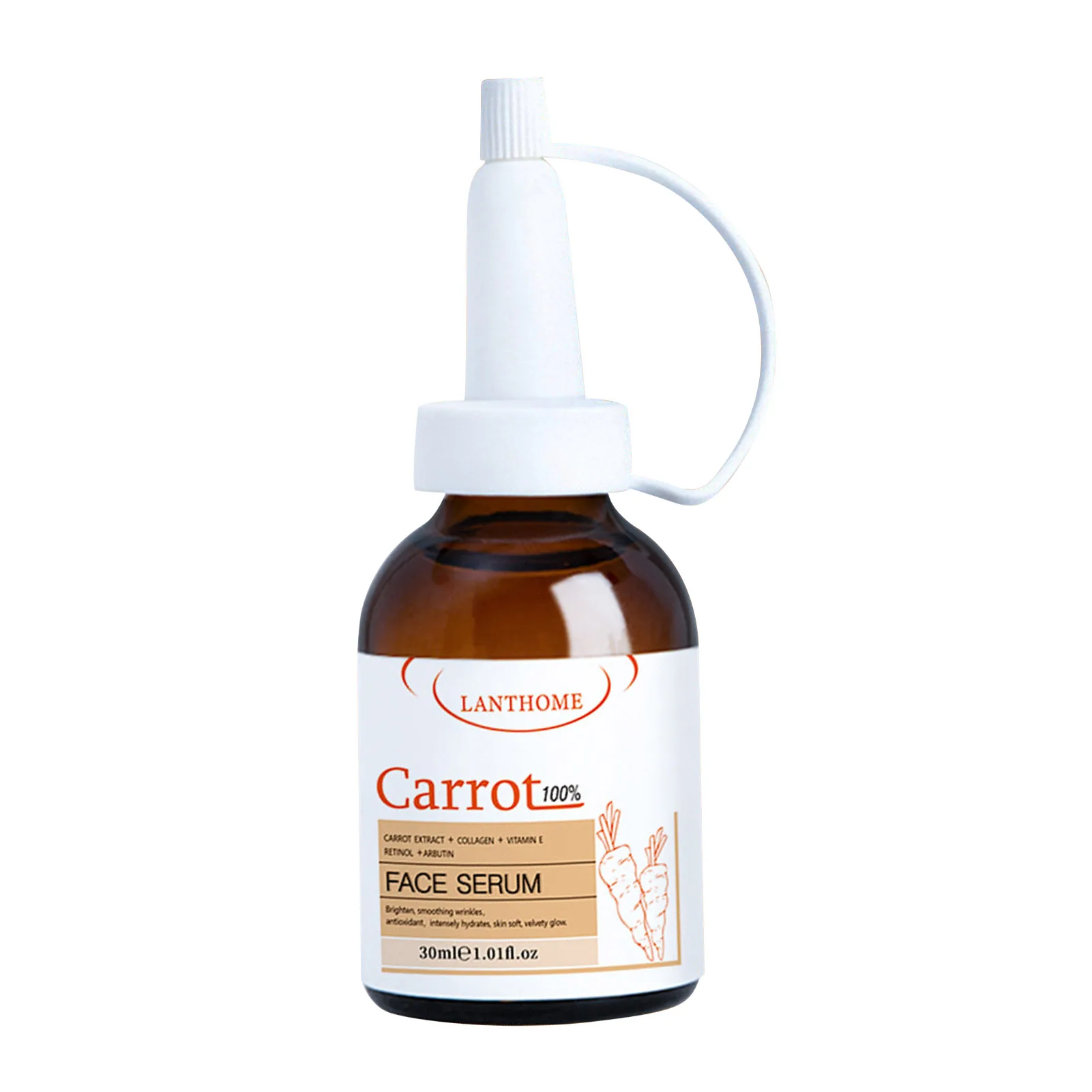 

Carrot Essence For Face 30ml Natural Carrot Essence Clearing Facial Soothing Serums Dark Spot Remover Natural Skin Care Vitamin