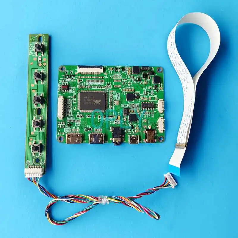 

Светодиодный экран для ноутбука LP140WF1 LP140WF4 LP140WF6 LP140WF3 14 дюймов 1920*1080 2Mini-HDMI, контроллер привода, комплект «сделай сам», 30-контактный EDP