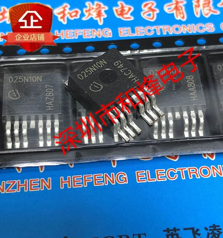 5ШТ 025N10N IPB025N10N3G MOS TO-263 100V 180A |