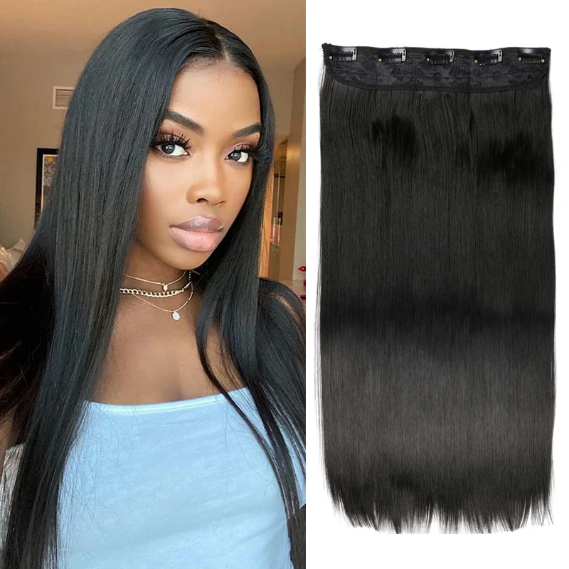 

Belle Show 22-дюймовые длинные прямые удлинители волос с 5 зажимами черные удлинители волос для женщин длинные волнистые мягкие натуральные прич...