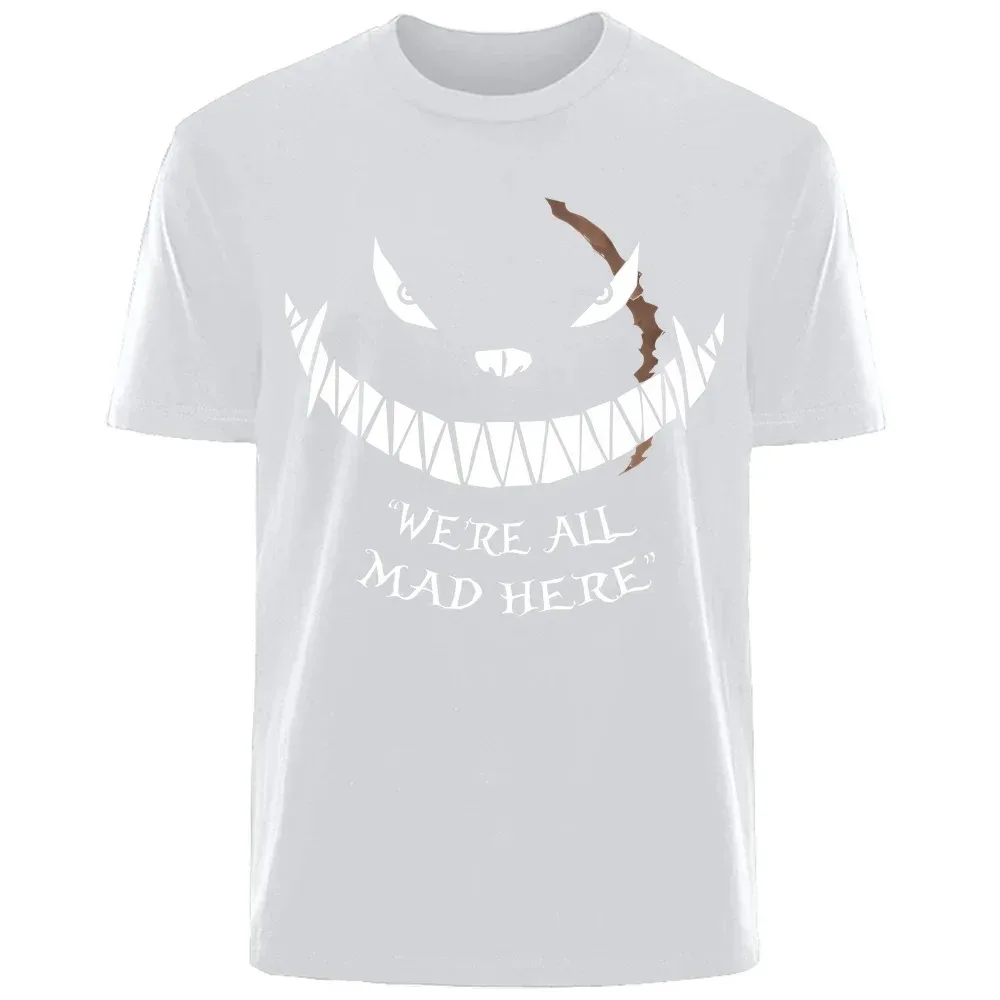 Футболка мужская с забавным улыбающимся принтом хлопок 100% дышащая Повседневная