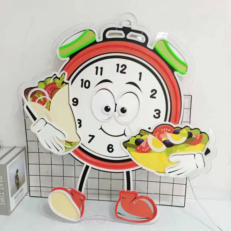 Ustom Неоновая вывеска Большой светодиодный настенный декор для домашних деловых