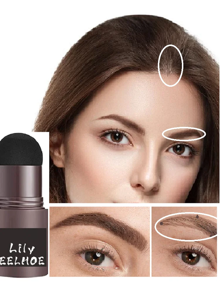 VIP MakeUp Eye Brow Lamination Kit Eyebrow Stamp Shaping Kit With Template Stencil Waterproof Long Lasting Natural Makeup Tools