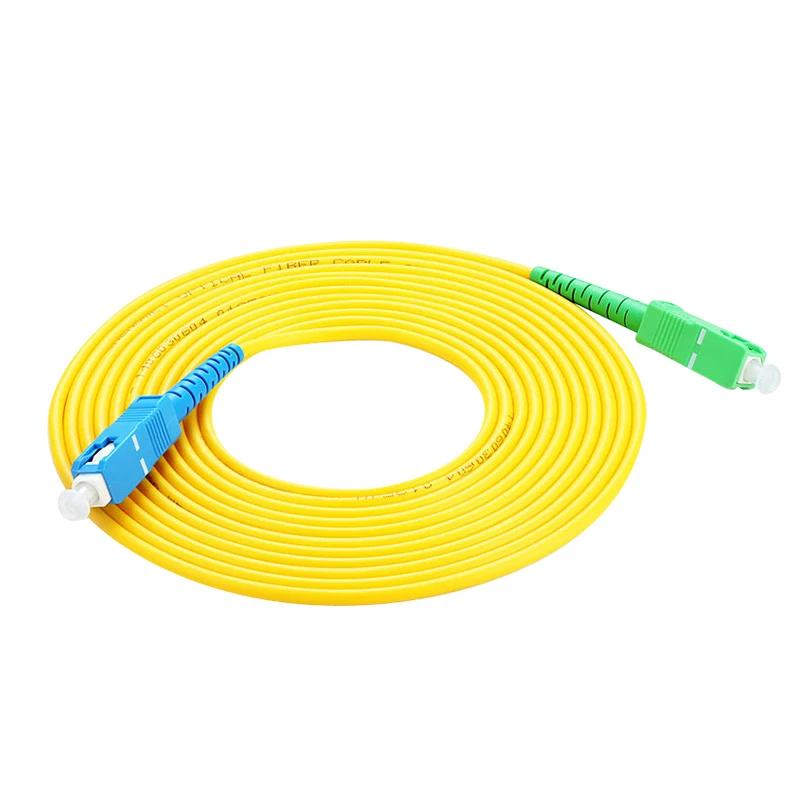 SC APC-SC UPC Singlemode Fiber Optic Patch Cable SC APC SM 2.0mm 9/125um FTTH Fiber Patch Cord Optical Fiber Jumper 1m 3m 5m 10m